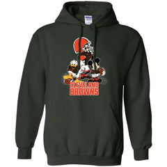 Mickey Mouse Cleveland Browns American Football Nfl Sports Shirt Pullover Hoodie Sweatshirt Pullover Hoodie Sweatshirt - parenttees