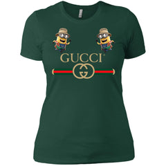 Gucci T-shirt Minion Funny Film T-shirt Women Cotton T-Shirt Women Cotton T-Shirt - parenttees