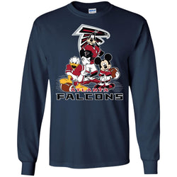 Mickey Mouse Atlanta Falcons American Football Nfl Sports Shirt Men Long Sleeve Shirt