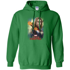 Marvel Captain Marvel Powers Portrait Pullover Hoodie Sweatshirt Pullover Hoodie Sweatshirt - parenttees