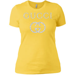 Vintage Gucci Logo Inspired Women Cotton T-Shirt Women Cotton T-Shirt - parenttees