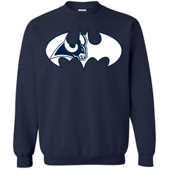 We Are The Los Angeles Rams Batman Nfl Mashup Crewneck Pullover Sweatshirt Crewneck Pullover Sweatshirt - parenttees