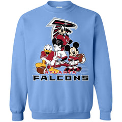 Mickey Mouse Atlanta Falcons American Football Nfl Sports Shirt Crewneck Pullover Sweatshirt Crewneck Pullover Sweatshirt - parenttees