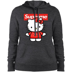 Supreme Hello Kitty Loves T-shirt Women Hooded Sweatshirt