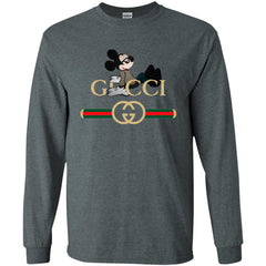 Gucci Mickey T-shirt Men Long Sleeve Shirt Men Long Sleeve Shirt - parenttees