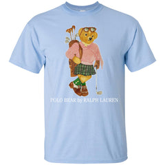Polo Bear Ralph Lauren T-shirt Men Cotton T-Shirt Men Cotton T-Shirt - parenttees