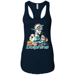 Mickey Mouse Miami Dolphins American Football Nfl Sports Shirt Women Tank Top Women Tank Top - parenttees