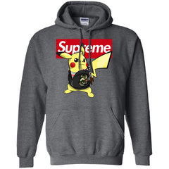 Supreme Pikachu T-shirt Pullover Hoodie Sweatshirt Pullover Hoodie Sweatshirt - parenttees