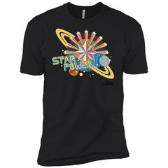 Captain Marvel Star Power Retro Style Men Short Sleeve T-Shirt Men Short Sleeve T-Shirt - parenttees