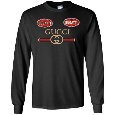 Gucci Dugatti T-shirt Men Long Sleeve Shirt Black / S Men Long Sleeve Shirt - parenttees