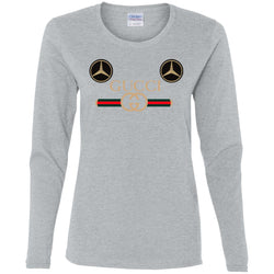 Gucci Mercedes Best T-shirt Women Long Sleeve Shirt