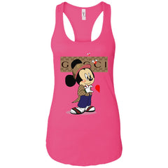 Couple Gucci Mickey Tshirt Valentine's Day Women Tank Top Women Tank Top - parenttees