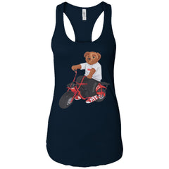 Supreme Bear Moto T-shirt Women Tank Top Women Tank Top - parenttees