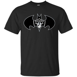 We Are The Oakland Raiders Batman Nfl Mashup Men Cotton T-Shirt