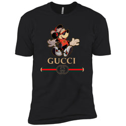 Gucci Mickey Fashion Stylelist Music T-shirt Men Short Sleeve T-Shirt