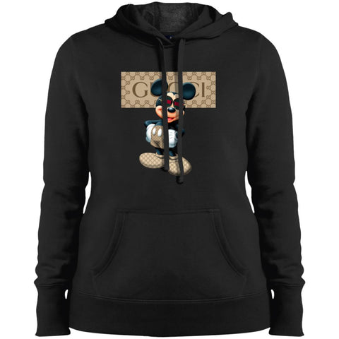 Gucci Mickey Gift Birthday T-shirt Women Hooded Sweatshirt Black / X-Small Women Hooded Sweatshirt - parenttees