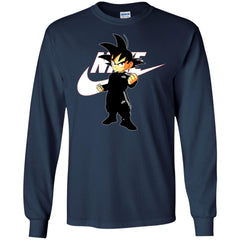 Best Goku Nike Gift Friends T-shirt Men Long Sleeve Shirt T-Shirts - parenttees