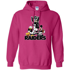 Mickey Mouse Oakland Raiders American Football Nfl Sports Shirt Pullover Hoodie Sweatshirt Pullover Hoodie Sweatshirt - parenttees