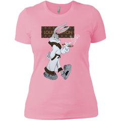 Louis Vuitton Rabbit Smoking Shirt Women Cotton T-Shirt Women Cotton T-Shirt - parenttees