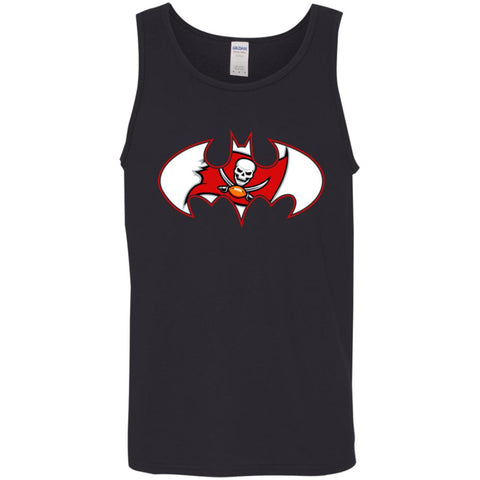 We Are The Tampa Bay Buccaneers Batman Nfl Mashup Men Cotton Tank Black / X-Small Men Cotton Tank - parenttees