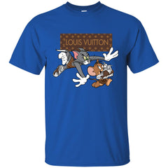 Louis Vuitton Cartoon Tom And Jerry T-shirt Men Cotton T-Shirt Men Cotton T-Shirt - parenttees
