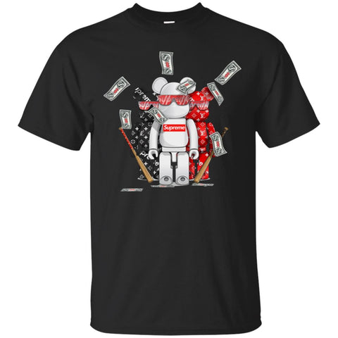 Supreme Lego Robot T-shirt Men Cotton T-Shirt Black / S Men Cotton T-Shirt - parenttees