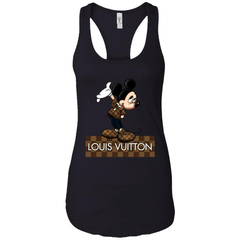 Louis Vuitton Mickey T-shirt Women Tank Top Black / X-Small Women Tank Top - parenttees