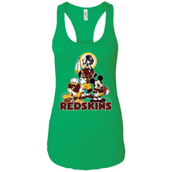 Mickey Mouse Washington Redskins American Football Nfl Sports Shirt Women Tank Top