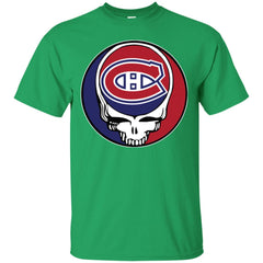 Montreal Canadiens Grateful Dead Steal Your Face Hockey Nhl Shirts Men Cotton T-Shirt Men Cotton T-Shirt - parenttees