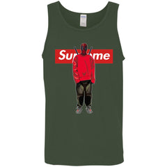 Supreme Deadpool Hiphop T-shirt Men Cotton Tank Men Cotton Tank - parenttees