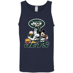 Mickey Mouse New York Jets American Football Nfl Sports Shirt Men Cotton Tank Men Cotton Tank - parenttees