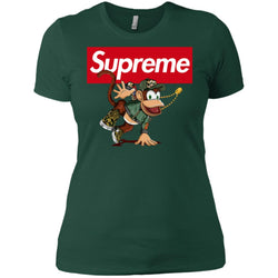 Supreme Monkey T-shirt Women Cotton T-Shirt