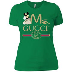 Gucci Couple Disney Ms Minnie Valentine's Day T-shirt Women Cotton T-Shirt Women Cotton T-Shirt - parenttees