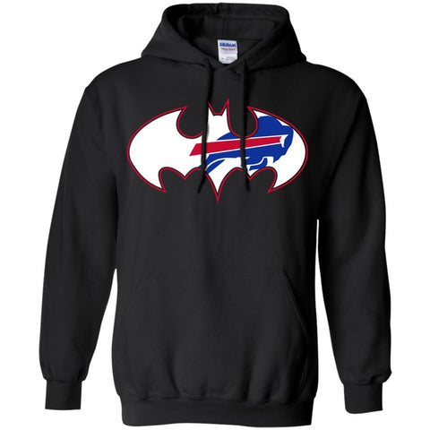 We Are The Buffalo Bills Batman Nfl Mashup Pullover Hoodie Sweatshirt Black / S Pullover Hoodie Sweatshirt - parenttees