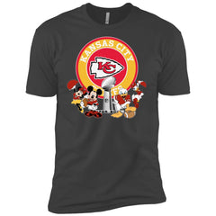 Nfl – Kansas City Chiefs Super Bowl 2019 Mickey Mouse Minnie Mouse Donald Duck Daisy Duck Football Men Short Sleeve T-Shirt Men Short Sleeve T-Shirt - parenttees