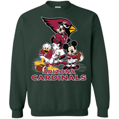 Mickey Mouse Arizona Cardinals American Football Nfl Sports Shirt Crewneck Pullover Sweatshirt Crewneck Pullover Sweatshirt - parenttees