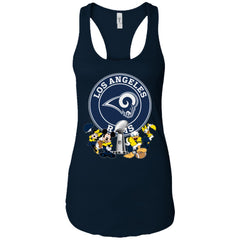 Nfl – Los Angeles Rams Super Bowl 2019 Mickey Mouse Minnie Mouse Donald Duck Daisy Duck Football Women Tank Top Women Tank Top - parenttees