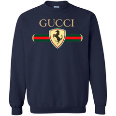 Gucci Ferrari T-shirt Crewneck Pullover Sweatshirt Crewneck Pullover Sweatshirt - parenttees