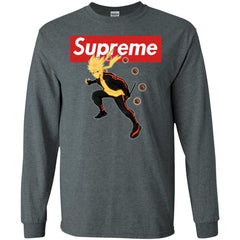 Supreme Naruto T-shirt Men Long Sleeve Shirt Men Long Sleeve Shirt - parenttees