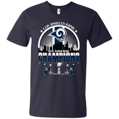 Nfl – Los Angeles Rams 2019 Super Bowl Champions Football Men V-Neck T-Shirt Men V-Neck T-Shirt - parenttees