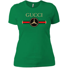 Gucci Mercedes T-shirt Women Cotton T-Shirt Women Cotton T-Shirt - parenttees