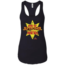 Captain Marvel My Superpower Is Being Me Women Tank Top