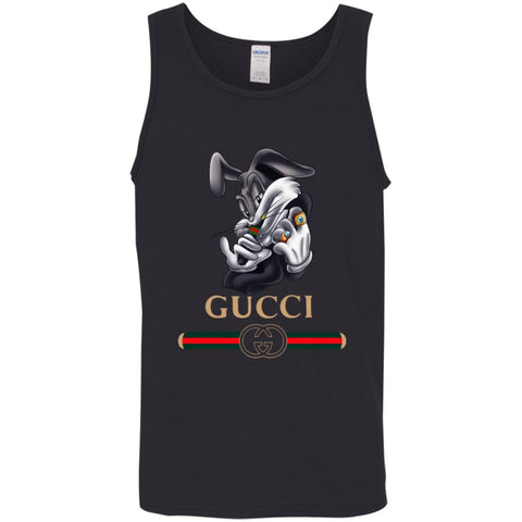 Gucci Rabbit Movie Disney T-shirt Men Cotton Tank Black / X-Small Men Cotton Tank - parenttees