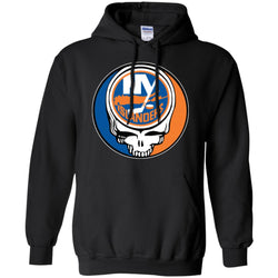 New York Islanders Grateful Dead Steal Your Face Hockey Nhl Shirts Pullover Hoodie Sweatshirt