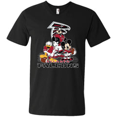 Mickey Mouse Atlanta Falcons American Football Nfl Sports Shirt Men V-Neck T-Shirt Men V-Neck T-Shirt - parenttees