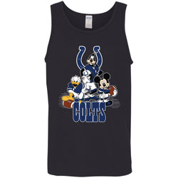 Mickey Mouse Indianapolis Colts American Football Nfl Sports Shirt Men Cotton Tank