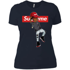 Supreme Marquese Scott T-shirt Women Cotton T-Shirt Women Cotton T-Shirt - parenttees