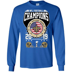 Nfl – Football Champions New Orleans Saints Super Bowl 2019 Men Long Sleeve Shirt Men Long Sleeve Shirt - parenttees