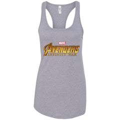 Marvel Avengers Infinity War Golden Logo Women Tank Top Women Tank Top - parenttees