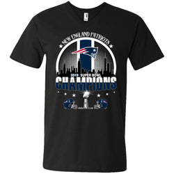 Nfl – New England Patriots 2019 Super Bowl Champions Football Men V-Neck T-Shirt